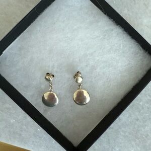 Tiffany & Co silver pendant Dangle Earrings